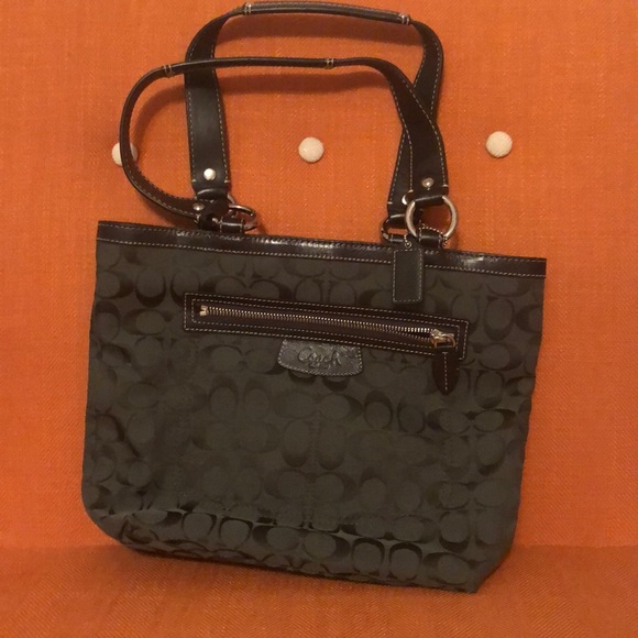 Dark green Coach bag NWOT - Picture 1 of 4
